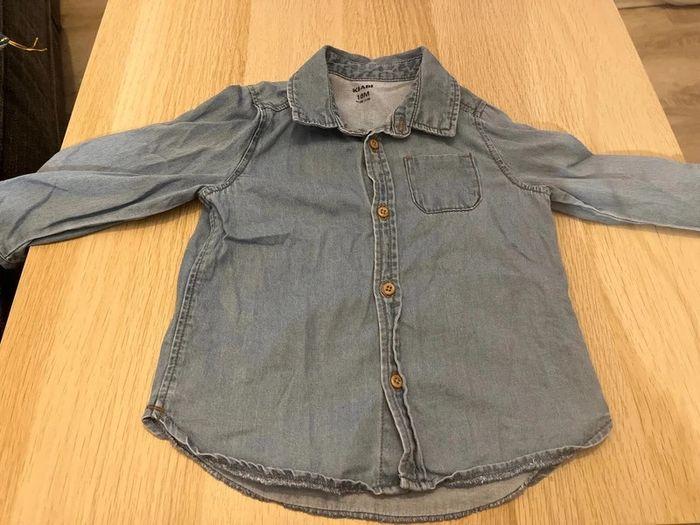 Chemise en jean bébé garçon 18 mois