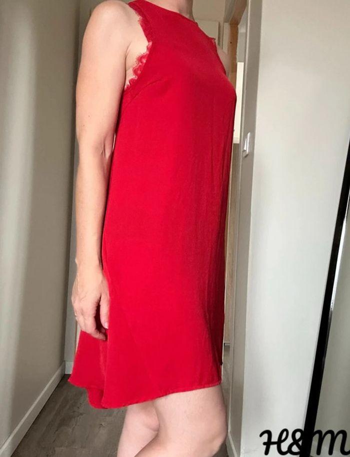 Robe rouge H&M taille 36 💖 - photo numéro 6