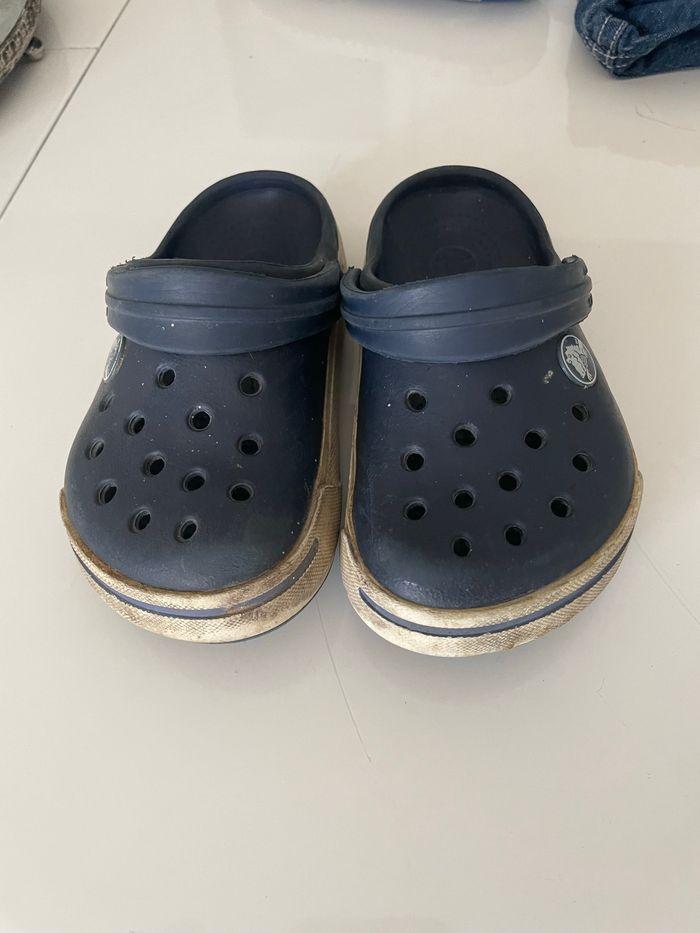 Crocs bleu marine pour enfants - photo numéro 1