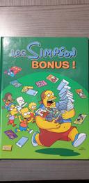 Livre bd les simpsons bonus!