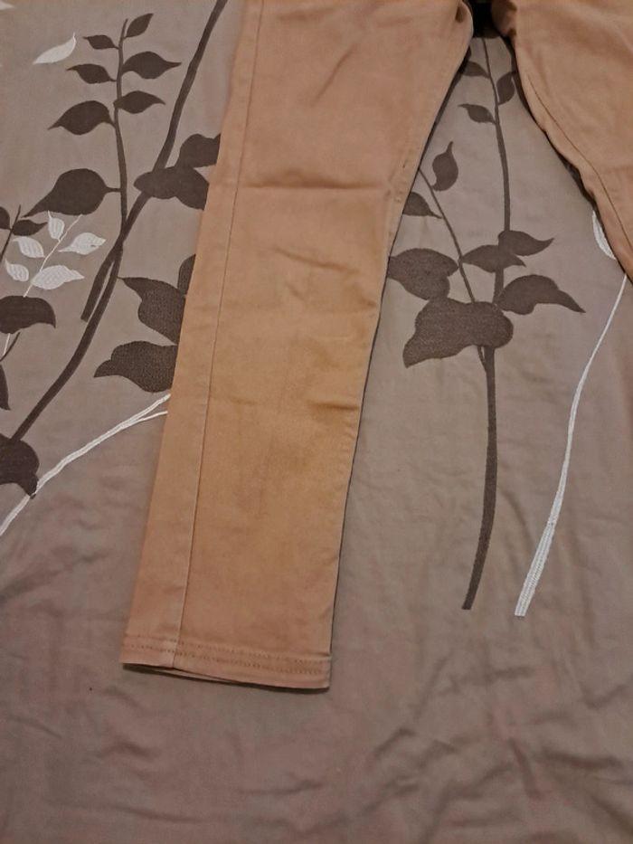 Pantalon garçon beige sable La Fabrique des Garçons 8 ans neuf - photo numéro 3