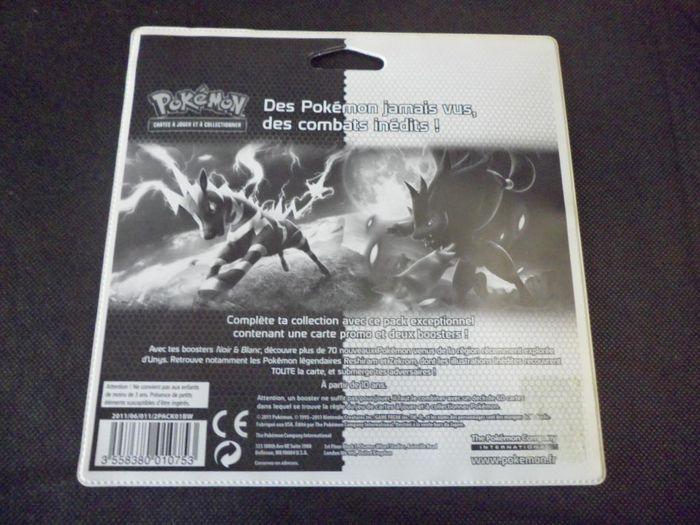 Duo Pack Noir et Blanc de base scellé Booster Pokémon - photo numéro 2