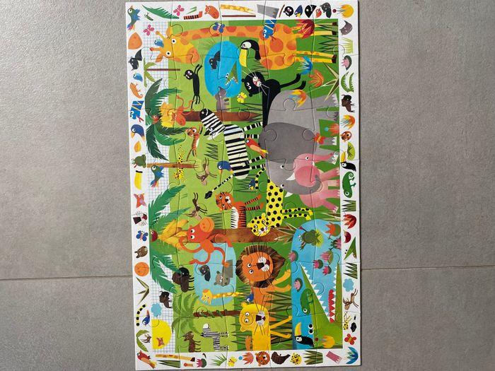 Puzzle observation Djeco La jungle 35 pièces 3 ans - photo numéro 4