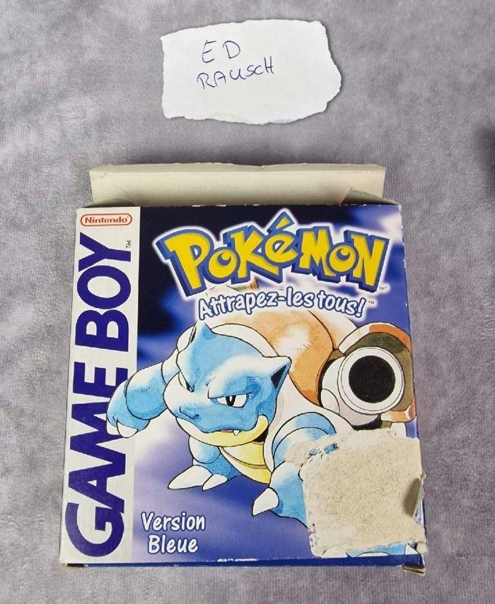 Lot 2 jeux Pokemon Jeaune et Bleue complets + GBC pokemon complet - photo numéro 2