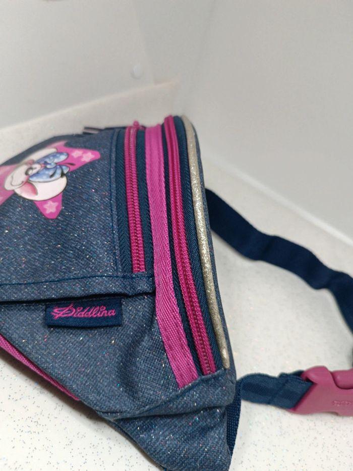 Sac banane trousse bag diddl diddlina jean rose pink fushia - photo numéro 6