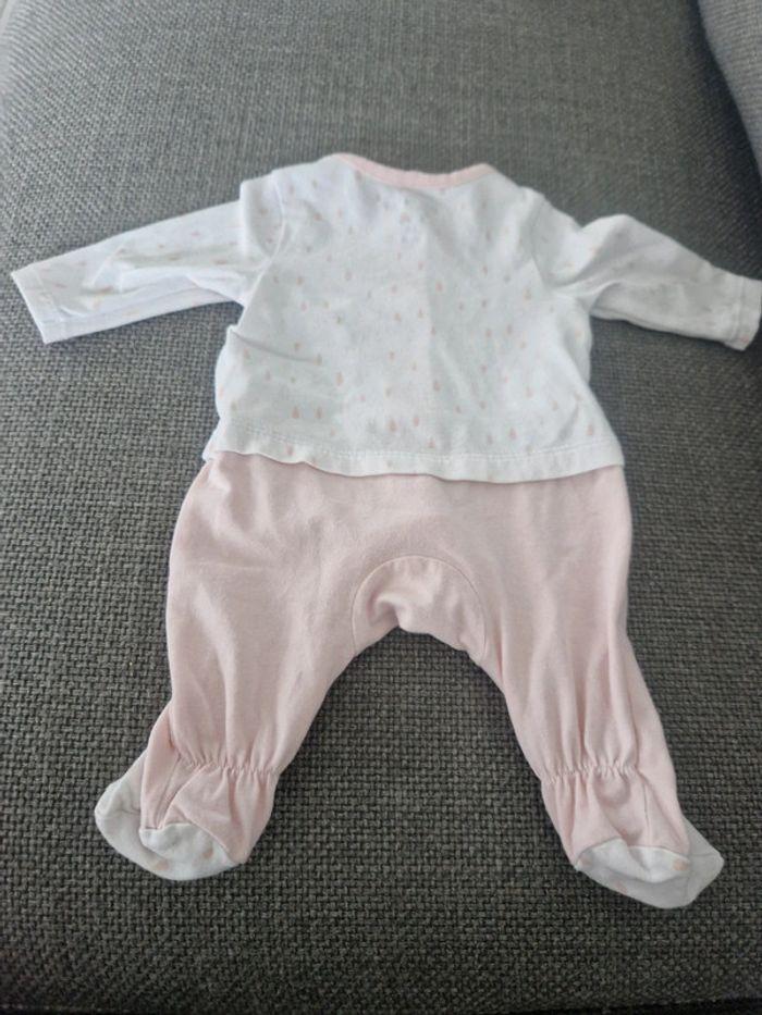 Lot de 5 pyjamas en coton Orchestra taille naissance 50cm - photo numéro 4