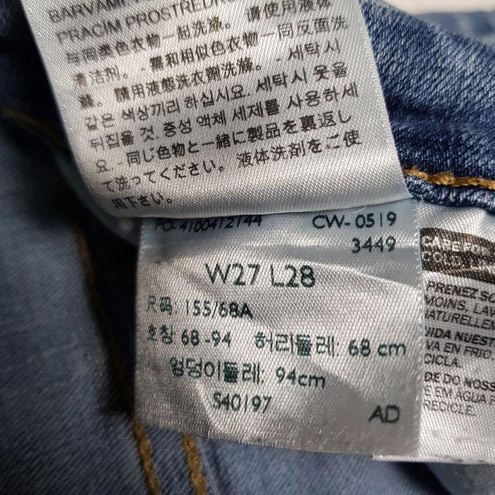 Jean Levi's 711 Skinny W27 L28 Bleu - photo numéro 10