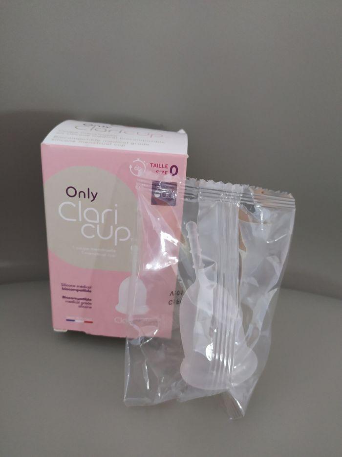 Coupe menstruelle Only Claricup Claripharm taille 0 neuve scellée - photo numéro 3