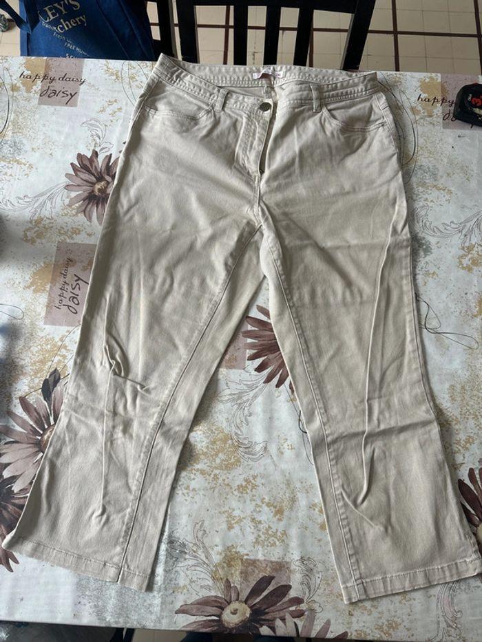 Pantalon beige - photo numéro 1