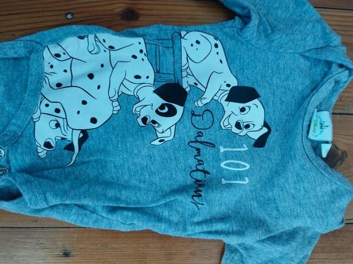 Lot de 2 body 101 Dalmatiens Disney taille 1/3 mois - photo numéro 9