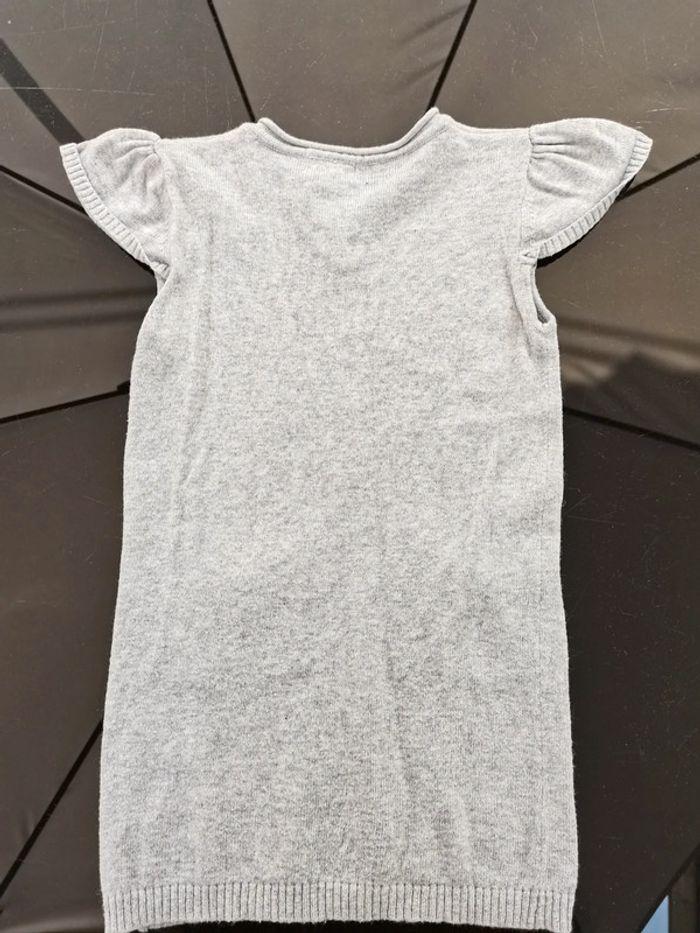 Robe pull gris clair 2 ans - photo numéro 2