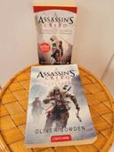 Lot livres romans Assassin's Creed Forsaken et La croisade secrète