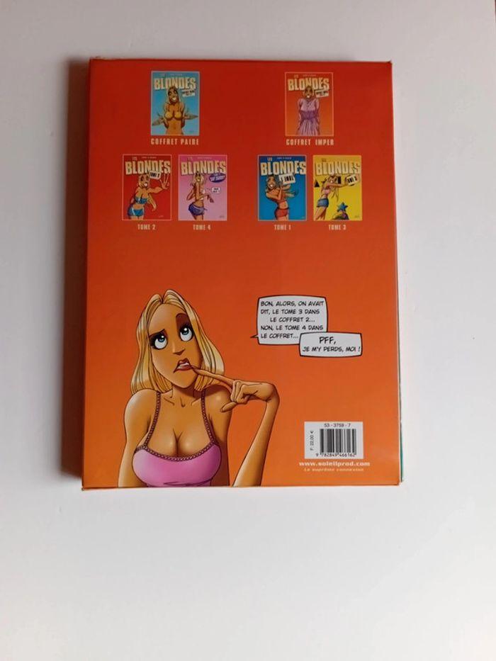 BD en coffret "les Blondes" de Gaby et Dzack - photo numéro 2