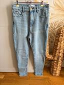 Jean skinny taille haute