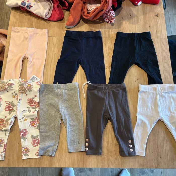 Lot de 7 legging 6 mois - photo numéro 1