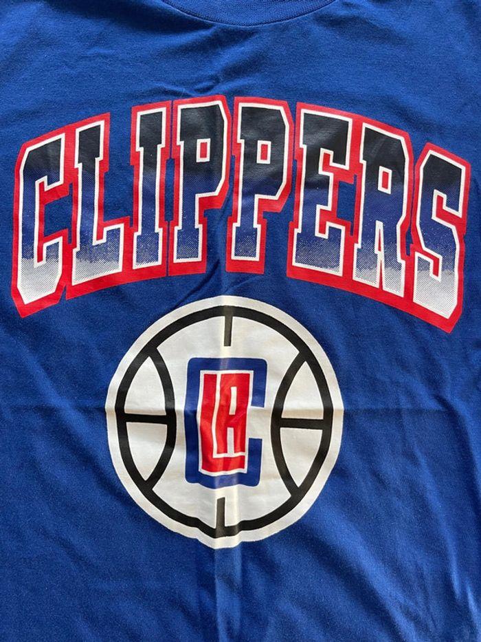 T-shirt bleu Clippers - photo numéro 1