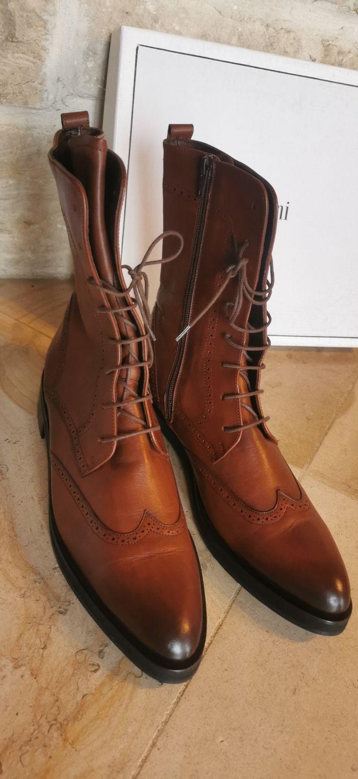 Pertini bottines neuves cognac ! P. 42 - photo numéro 1