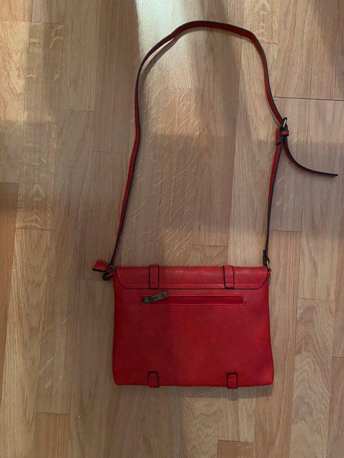 Sac en bandoulière rouge - photo numéro 5