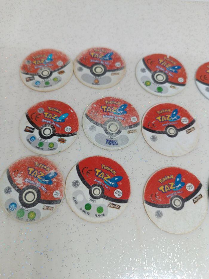 Pog pokémon Taz 50 51 tazo 66 2 80 36 13 83 67 caps Sacha minidrago leuphorie Salamèche soporifik - photo numéro 8