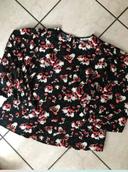 Blouse manches bouffantes L Camaieu avec étiquette 🌸