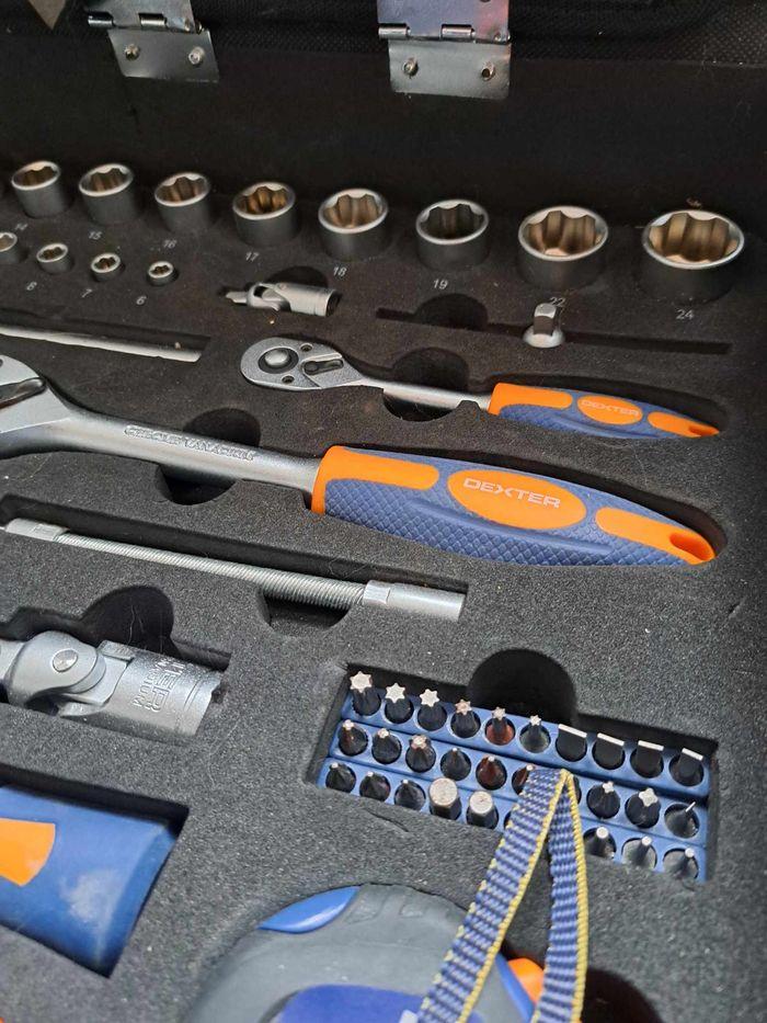 Valise à outils 130 pièces DEXTER (comme neuve) - photo numéro 7