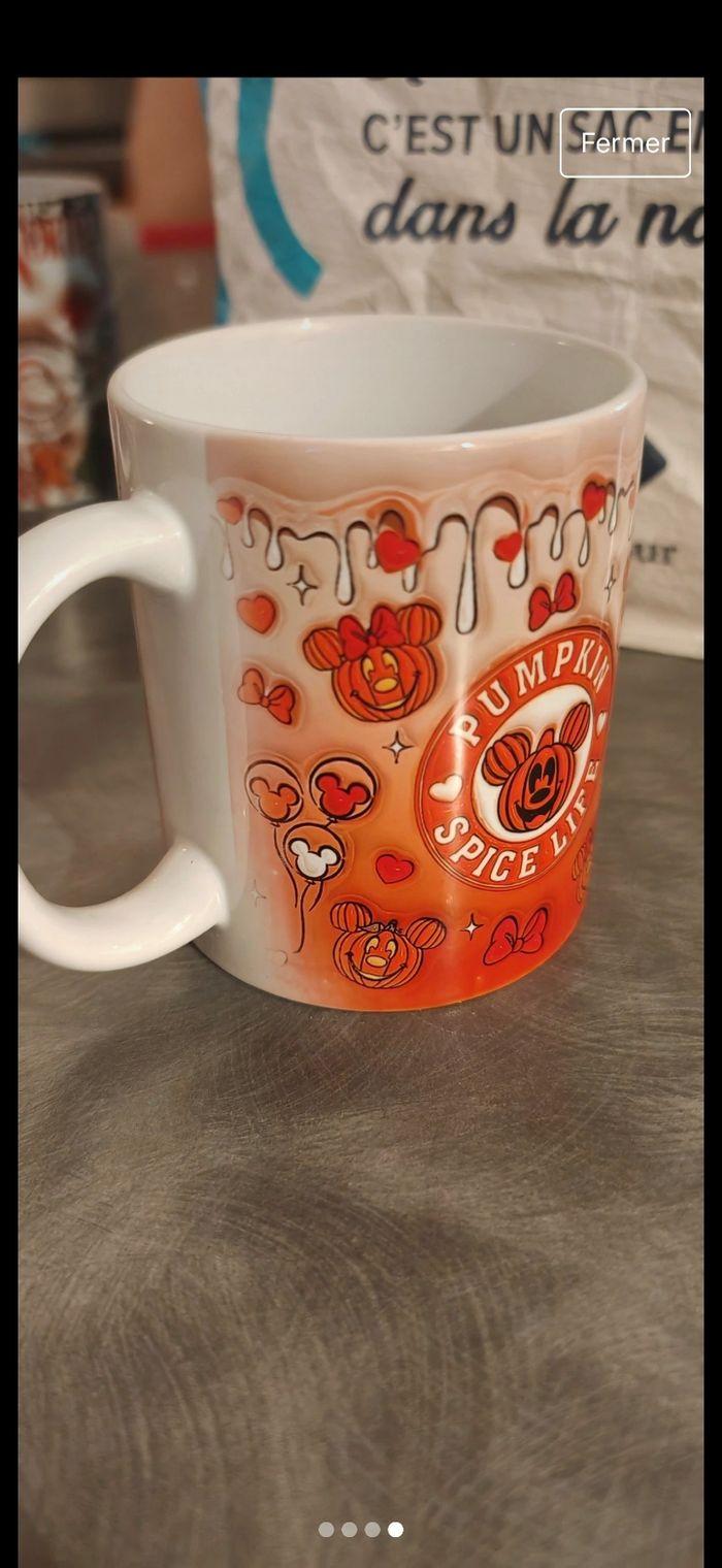 Tasse halloween citrouillesndiqney - photo numéro 3