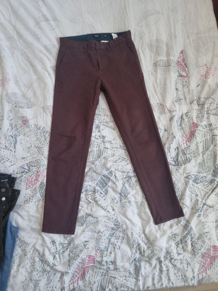 Pantalon homme taille 40 pull & bear - photo numéro 1