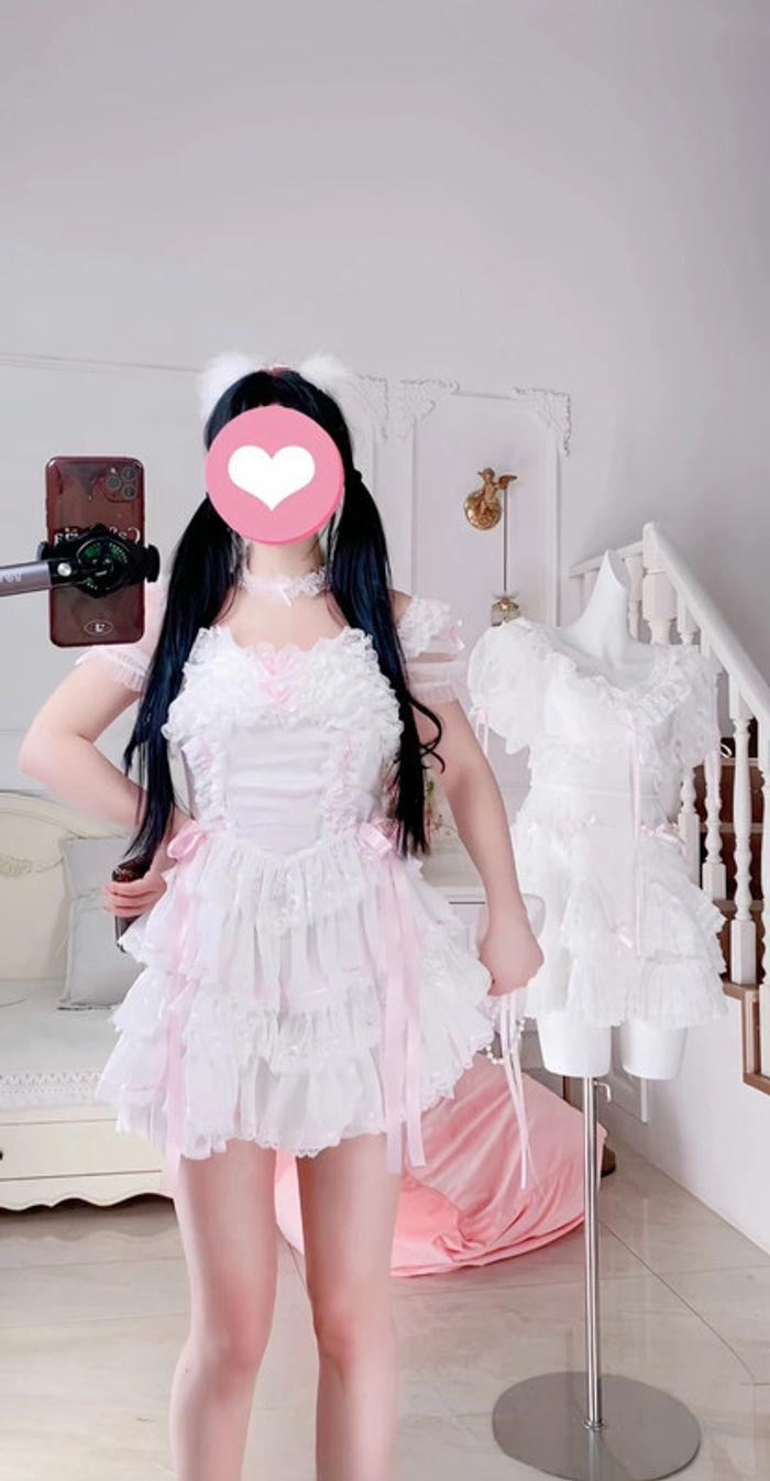 Robe style Princesse Cute Kawaii Lolita Barbie Cosplay - photo numéro 11