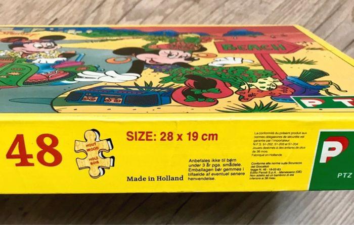 Puzzle Disney 48 pièces avec Mickey et Minnie - photo numéro 3