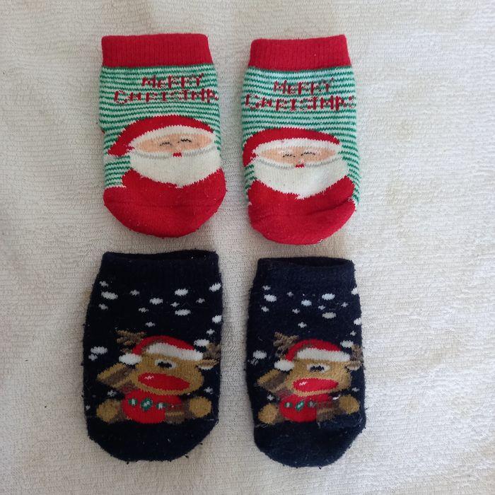 Chaussettes bébé 0/6 mois Noël