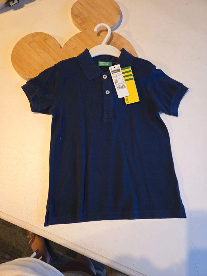 Polo neuf benetton 4 5 ans - photo numéro 1