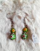 Boucles d'oreilles ethnique hippie bohème elfique médiéval angélique