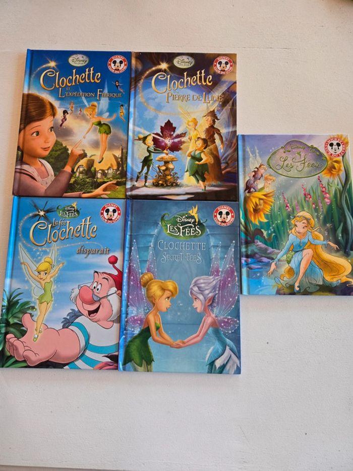 5 livres Disney les fées neuf