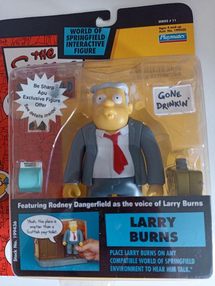 Playmates Simpsons Larry Burns - photo numéro 2