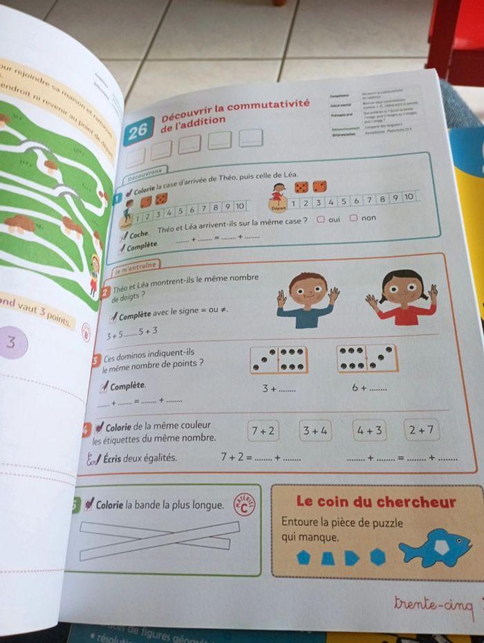 Pour comprendre les maths cp fichier de l'élève - photo numéro 2