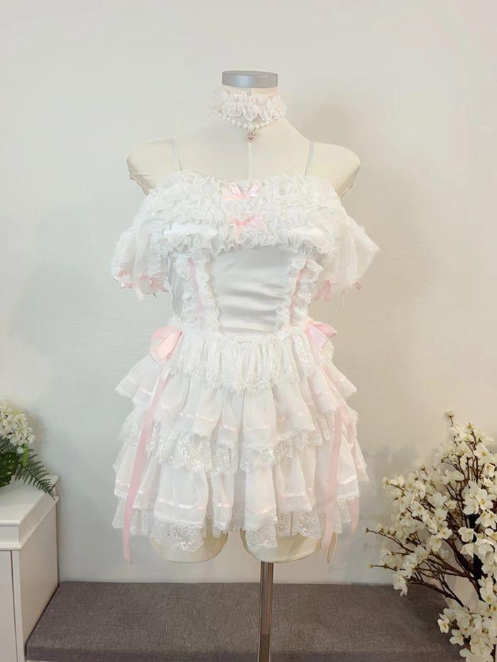 Robe style Princesse Cute Kawaii Lolita Barbie Cosplay - photo numéro 2