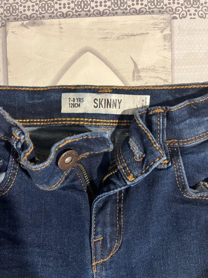 Lot de trois jeans skinny 7-8 ans - photo numéro 4