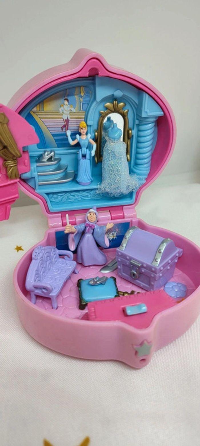 Disney cendrillon cinderella castle château princesse boîte coeur make UP mini collection polly - photo numéro 4