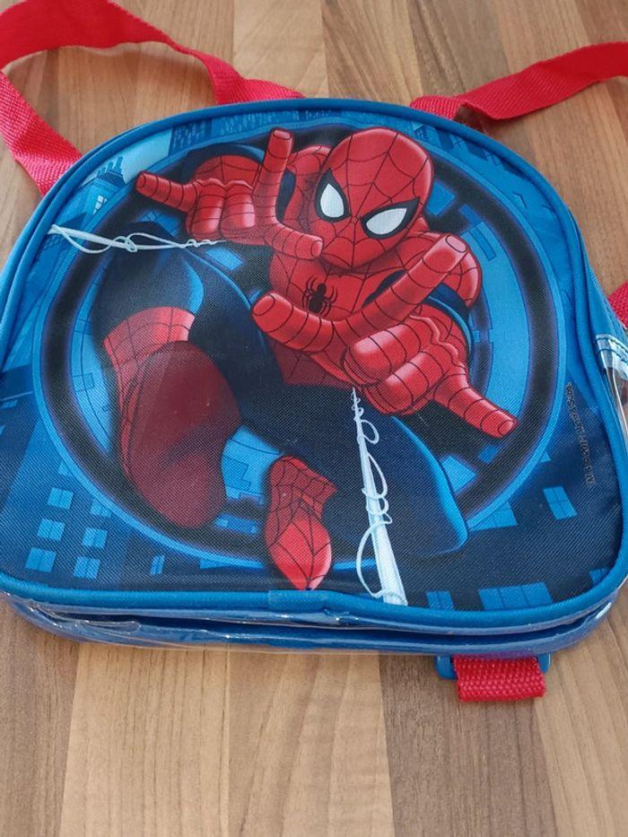 Sac Spiderman bleu rouge - photo numéro 4