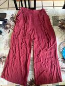 Pantalon bordeaux