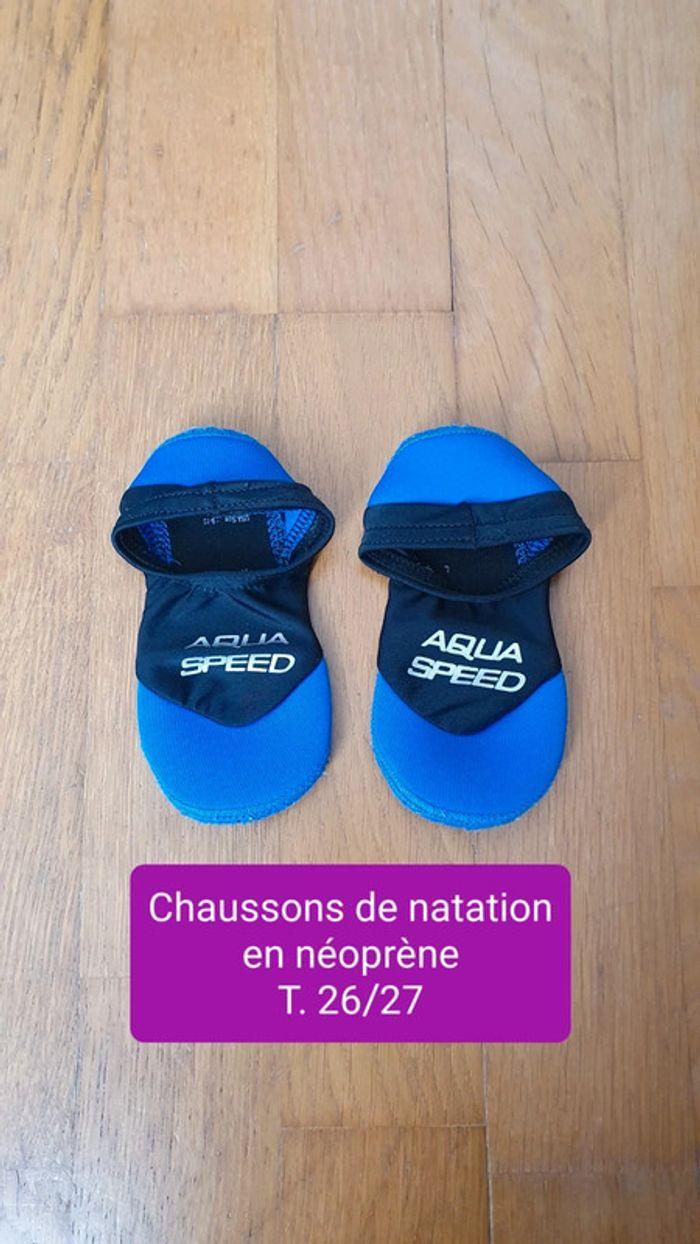 Chaussons / chaussettes de plongée en néoprène - photo numéro 1