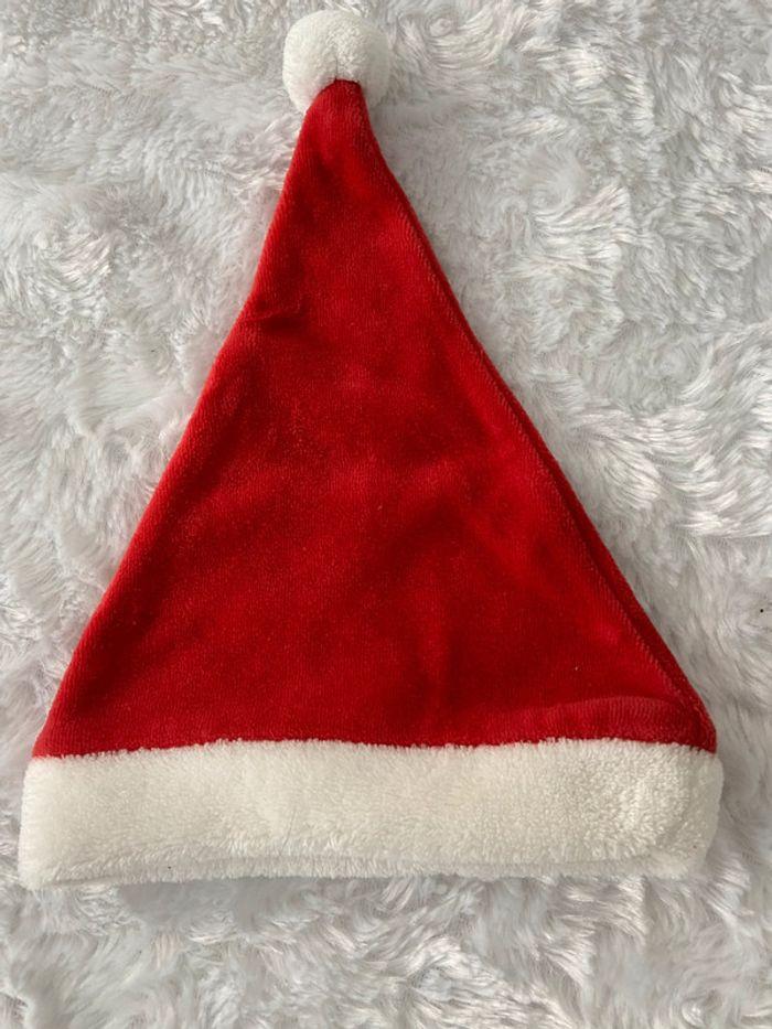 Bonnet chapeau Noel rouge / blanc Orchestra 41 cm 3 mois comme neuf - photo numéro 2