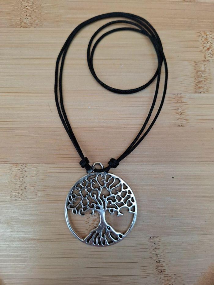 Collier Arbre de vie en acier inoxydable