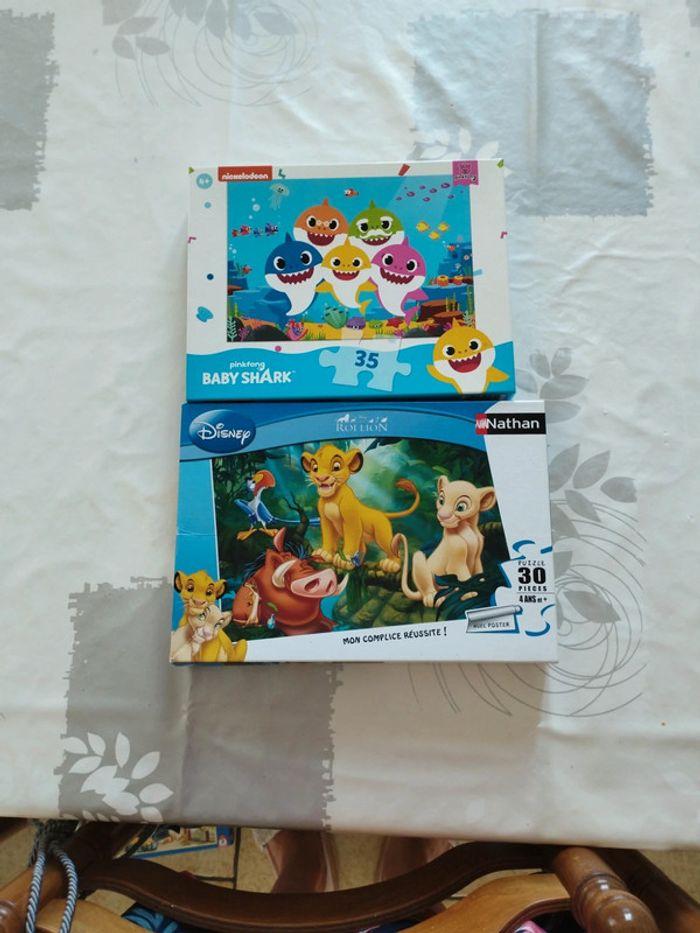 Lot de 2 puzzles - photo numéro 1