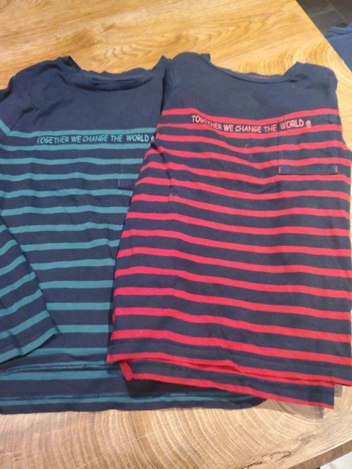 Lot de 2 tee-shirt manches longues - photo numéro 1