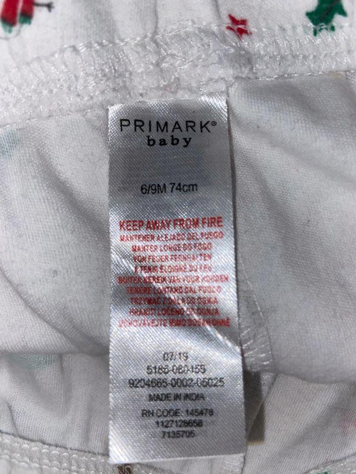 Pyjama de Noël 6/9 mois Primark - photo numéro 3