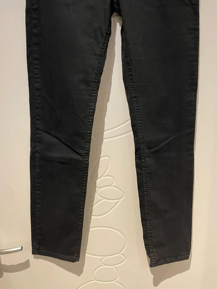 Pantalon extensible noir taille haute coupe slim Gérard Dardel taille 36 - photo numéro 3