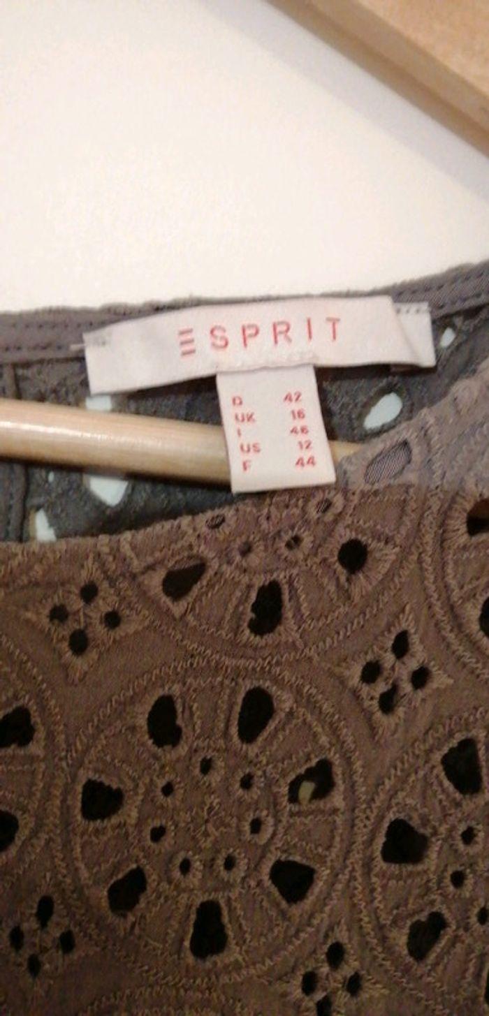 Robe longue esprit kaki taille 44 - photo numéro 3