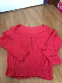 Blouse corail