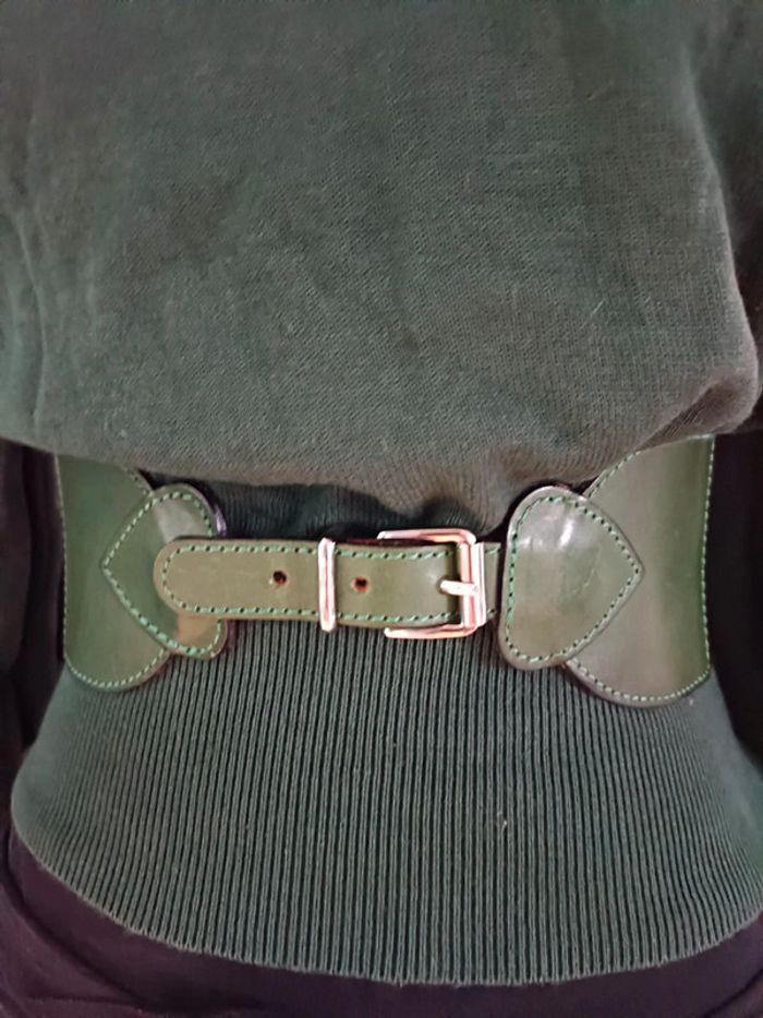 Ceinture verte Sonia Rykiel taille 75 - photo numéro 6